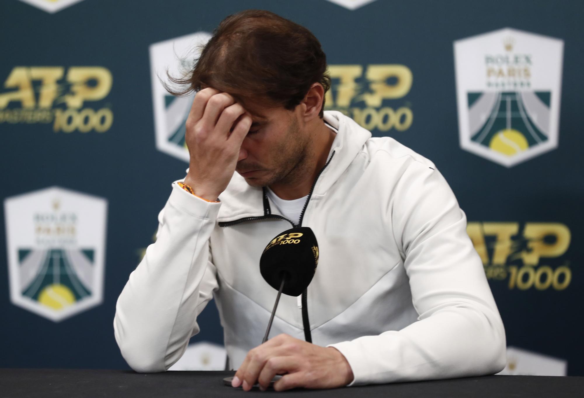 La lesión de Rafael Nadal evitó su enfrentamiento con Novak Djokovic (EFE/Ian Langsdon)