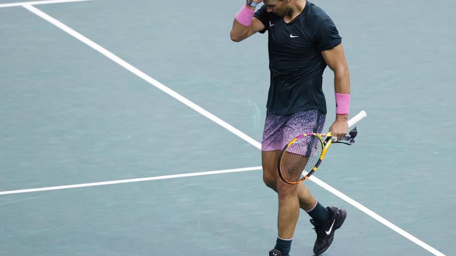 Rafael Nadal cae ante Alexander Zverev y mantiene su maldición en el Masters 1000 de París