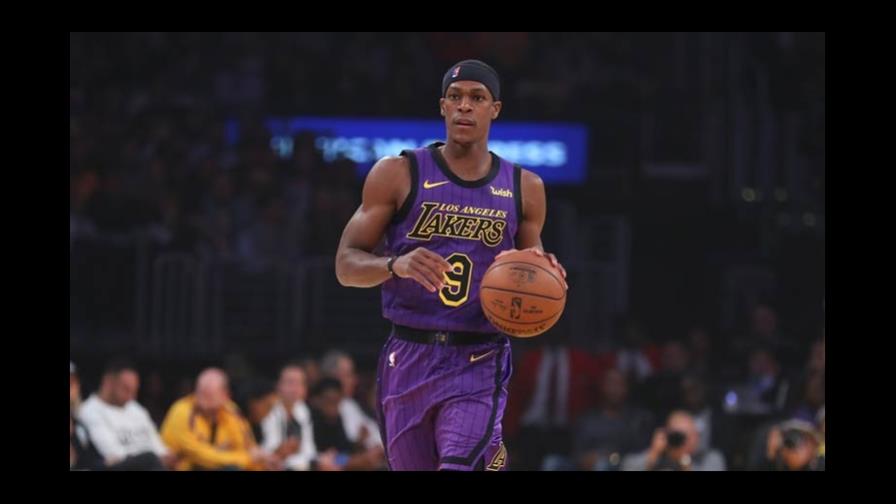 Otra baja para los Lakers: Rajon Rondo fuera de 4 a 5 semanas por lesión