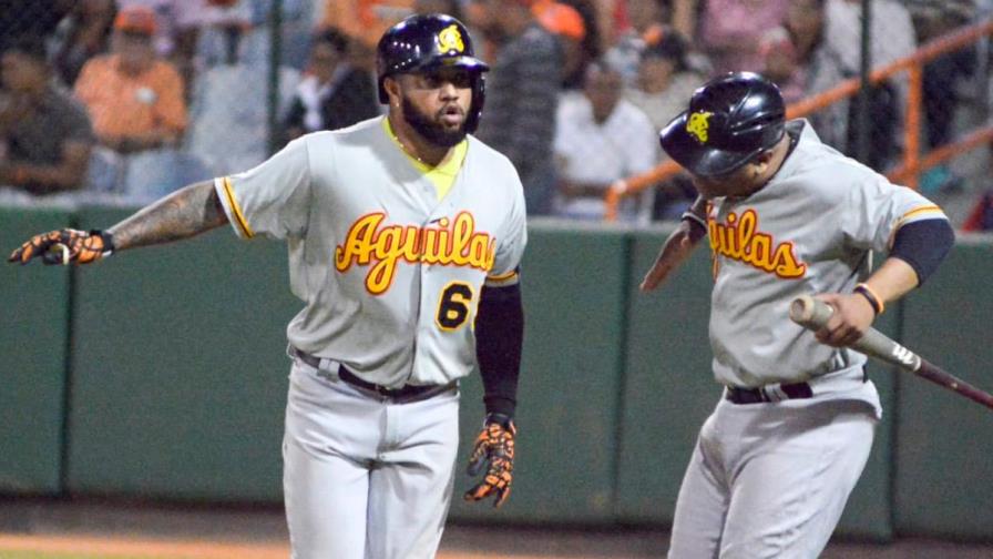 En base a jonrones, Águilas cobran aliento de vida y Licey va en picada en el round robin En base a jonrones, Águilas cobran aliento de vida y Licey va en picada en el round robin