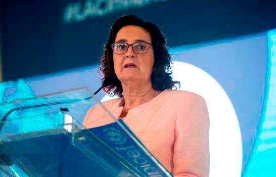 Doctora Rosa Elcarte se despide como representante de Unicef en el país