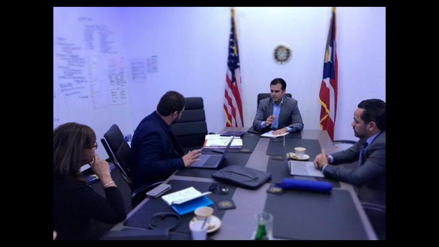Gobernador de Puerto Rico trata la transición de su Gobierno con su sucesora Gobernador de Puerto Rico trata la transición de su Gobierno con su sucesora