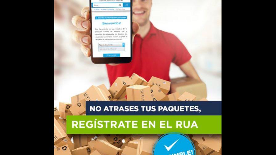 Quienes no hayan realizado el Registro Único Aduanero no recibirán compras por internet