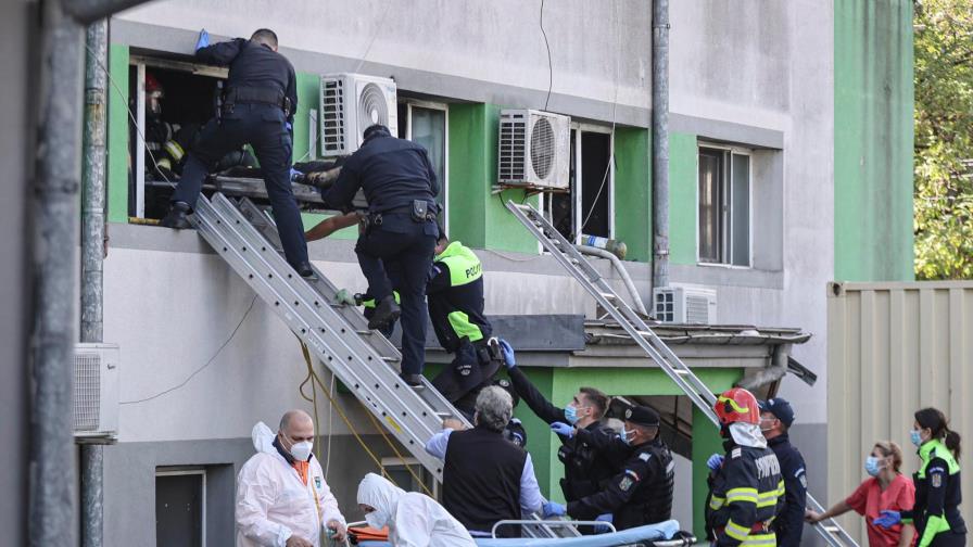 Incendio en un hospital de Rumania deja dos muertos Incendio en un hospital de Rumania deja dos muertos