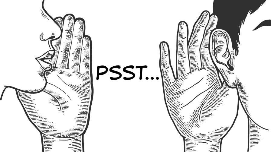 El rumor no tiene sujeto