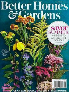 Portada de revista “Better Homes and Gardens” 
