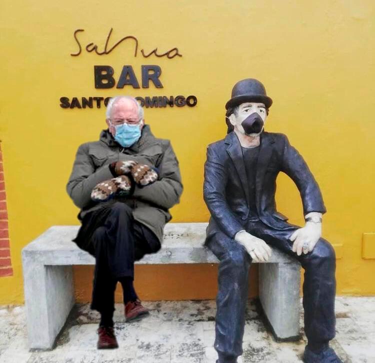 Acompañando a Sabina en la Ciudad Colonial. 