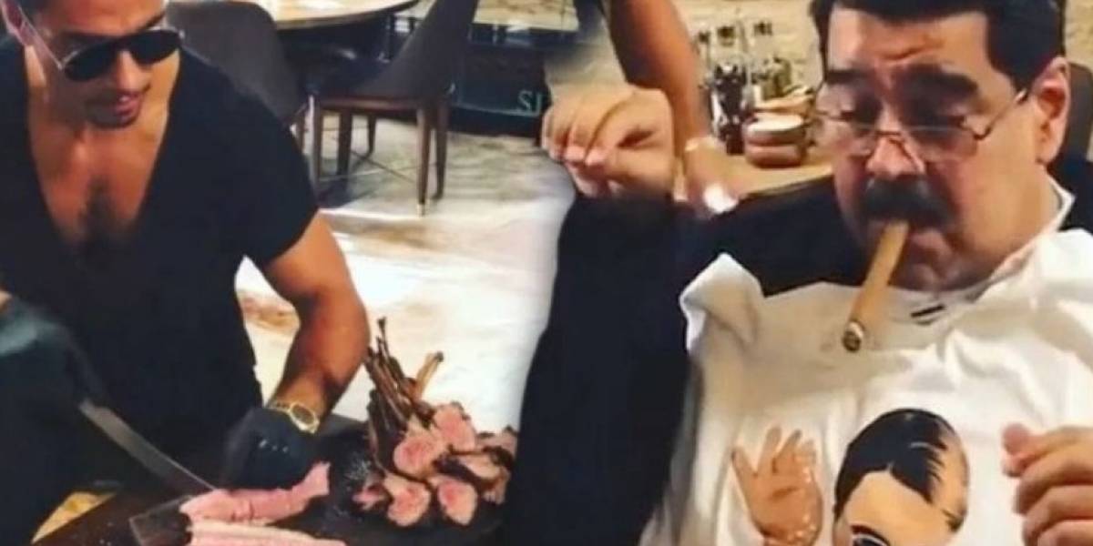 Con el presidente de Venezuela Nicolás Maduro