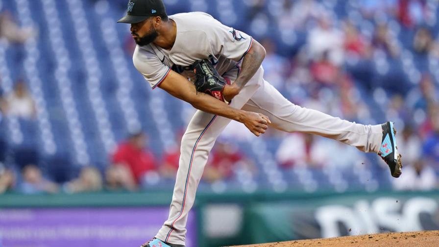 Los Marlins anuncian a Sandy Alcántara para abrir frente a los Filis