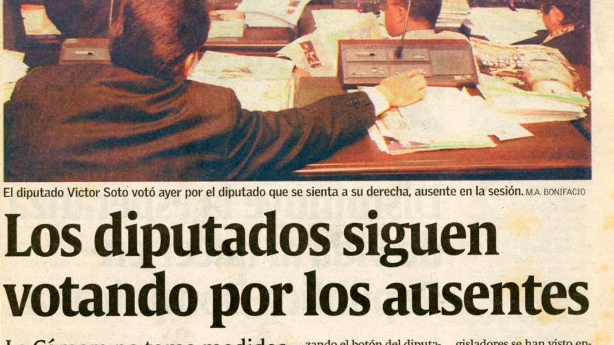 #TBTPolítico: los diputados que votaron por los ausentes