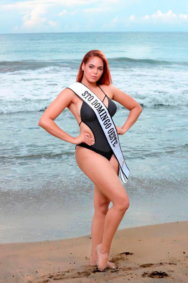 Miss Santo Domingo Oeste dice amarse como es, pero quiere bajar “unas