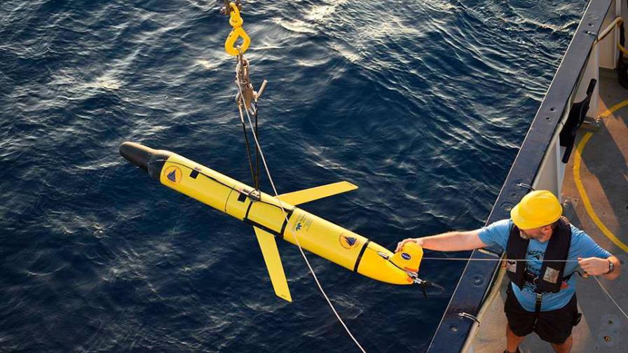 La NASA prueba vehículo espacial en los abismos de isla griega de Santorini La NASA prueba vehículo espacial en los abismos de isla griega de Santorini