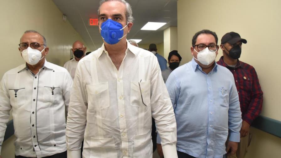 Presidente y autoridades de Salud supervisan avances de la construcción hospital Las Terrenas