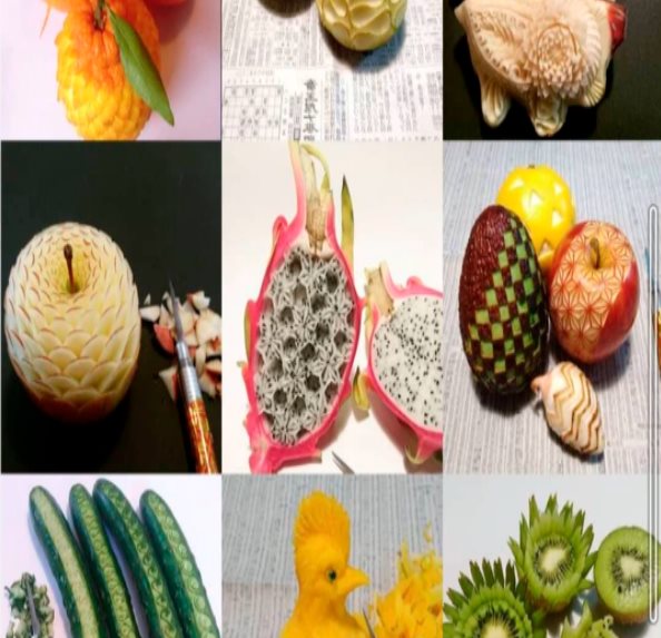 Un artista japonés convierte cualquier verdura en una obra de arte