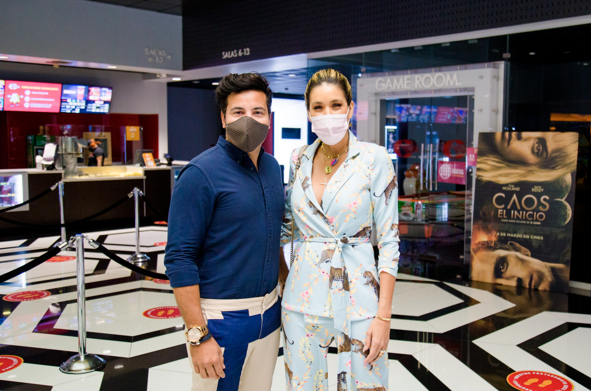 Frank Escobar y Sabrina Córdova.