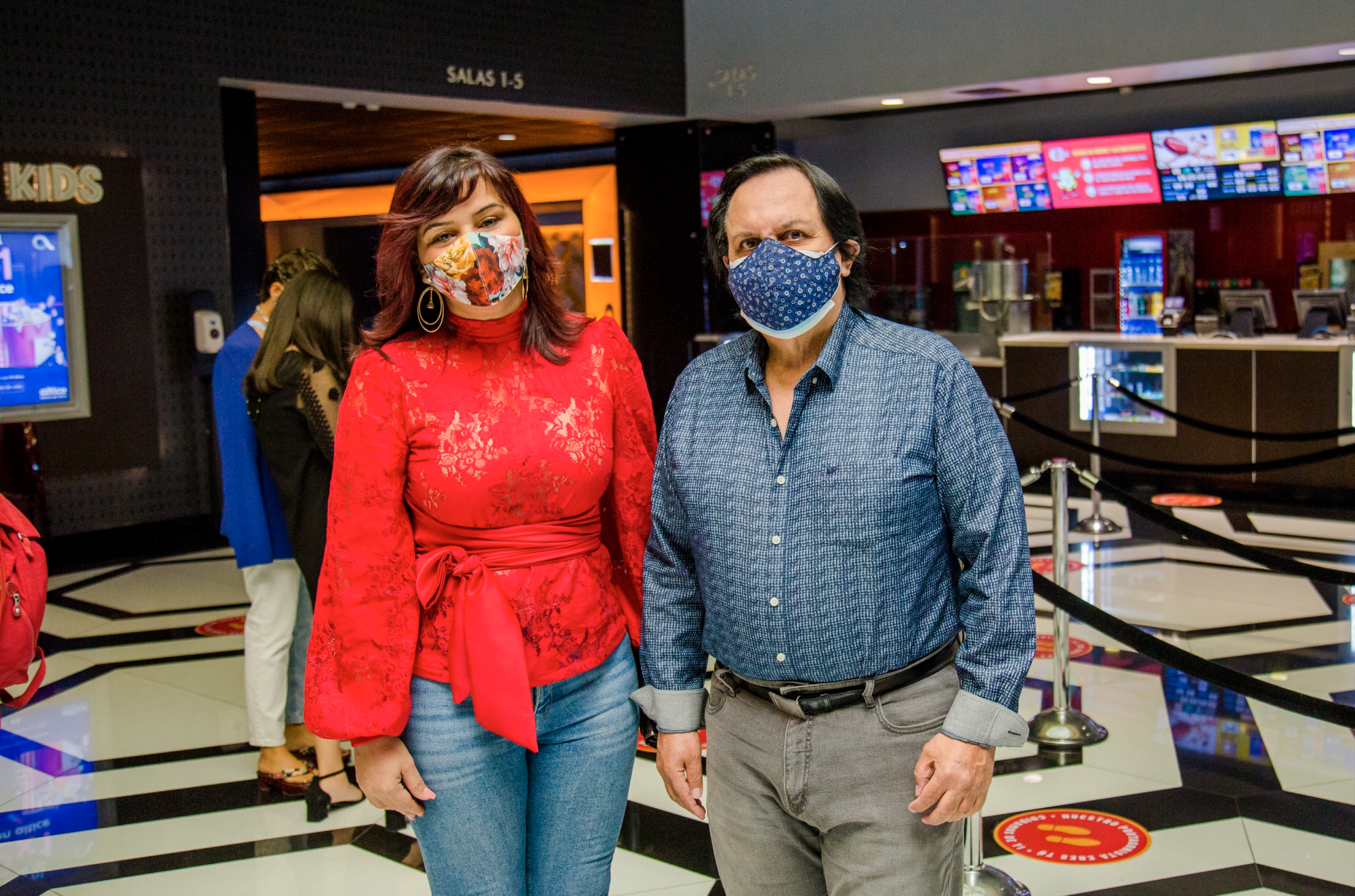 Melkis Díaz y Leonel Lirio