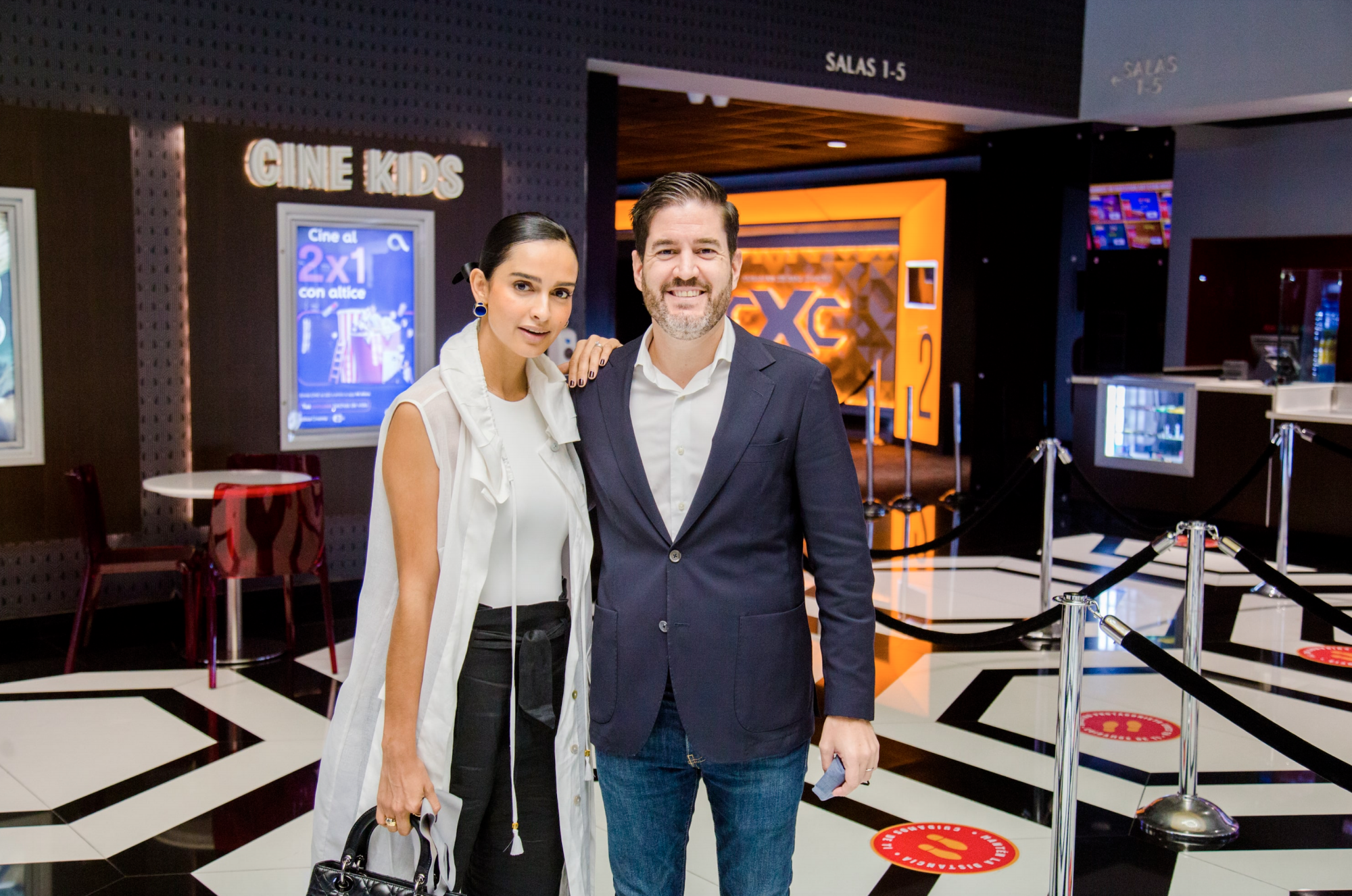 Atenas Hernández y Juan Merino.