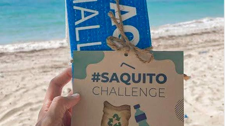 #saquitochallenge, un reto para cuidar el medio ambiente 
