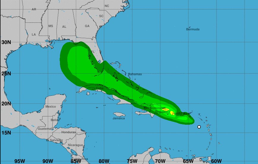Puerto Rico habilita 358 refugios ante la llegada hoy de potencial tormenta tropical