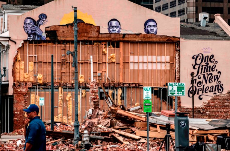 Ida arrasa el icónico edificio de Nueva Orleans donde trabajó Louis Amstrong