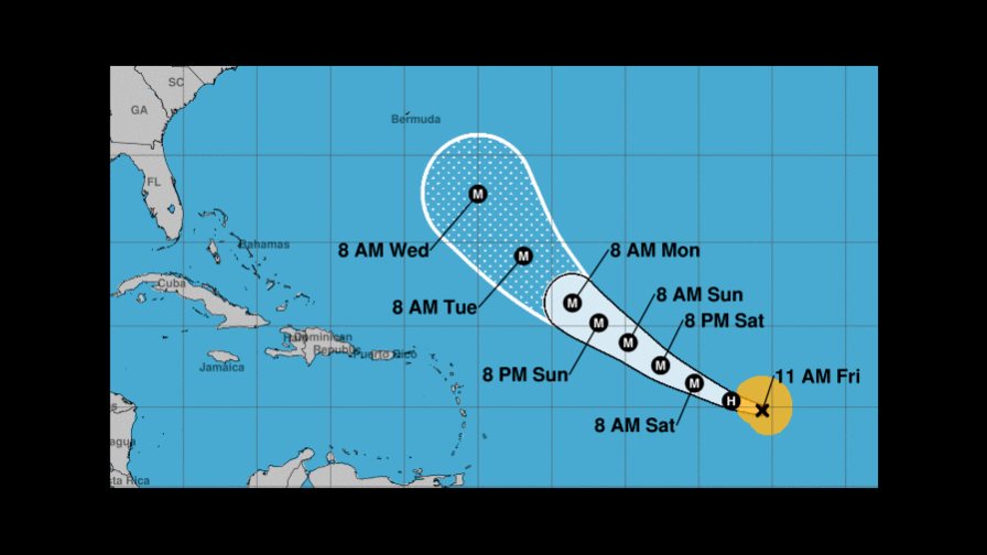 Huracán Larry amenaza con fuertes olas a las Antillas Menores