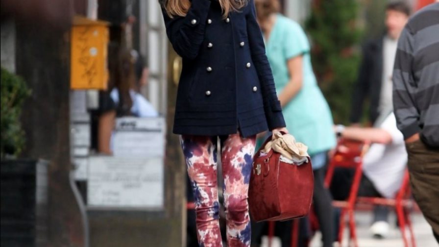 Printed jeans, la divertida tendencia de este otoño