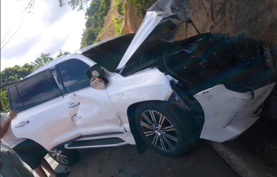 Pelotero Michael Ynoa sufre accidente en carretera Navarrete-Puerto Plata