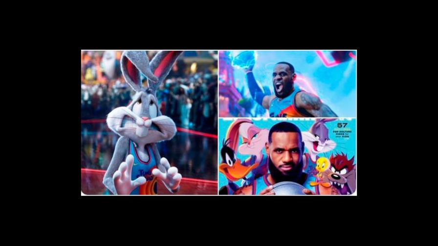 ¡Primeras imágenes de LeBron James con los Looney Tunes en Space Jam!