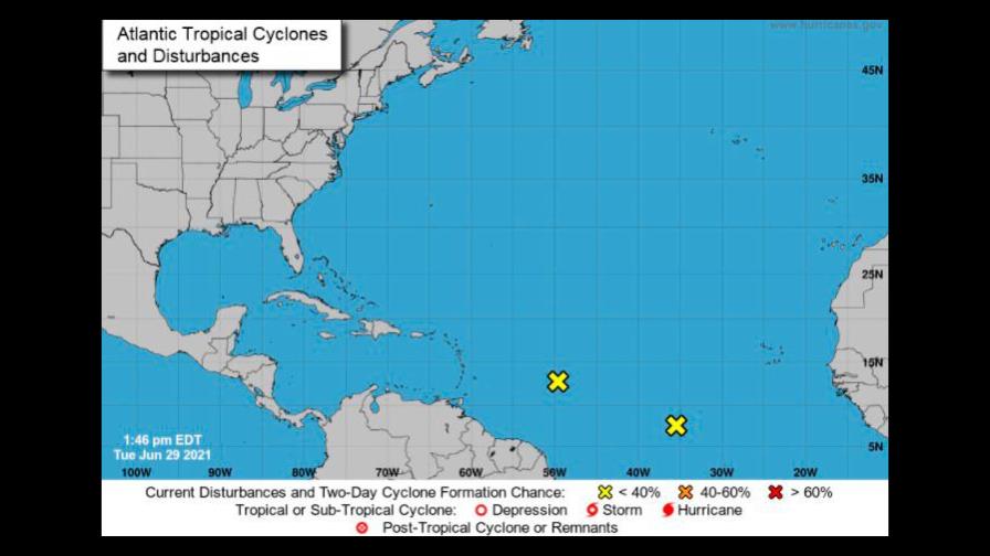 Puerto Rico da seguimiento a dos ondas tropicales que enfilan hacia el Caribe