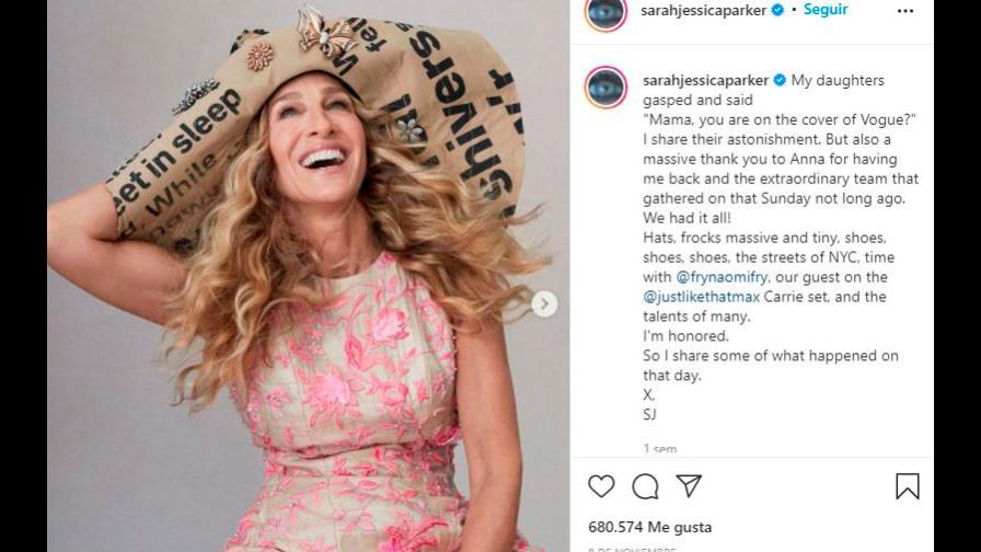 Sarah Jessica Parker respondió a las críticas por su aspecto físico