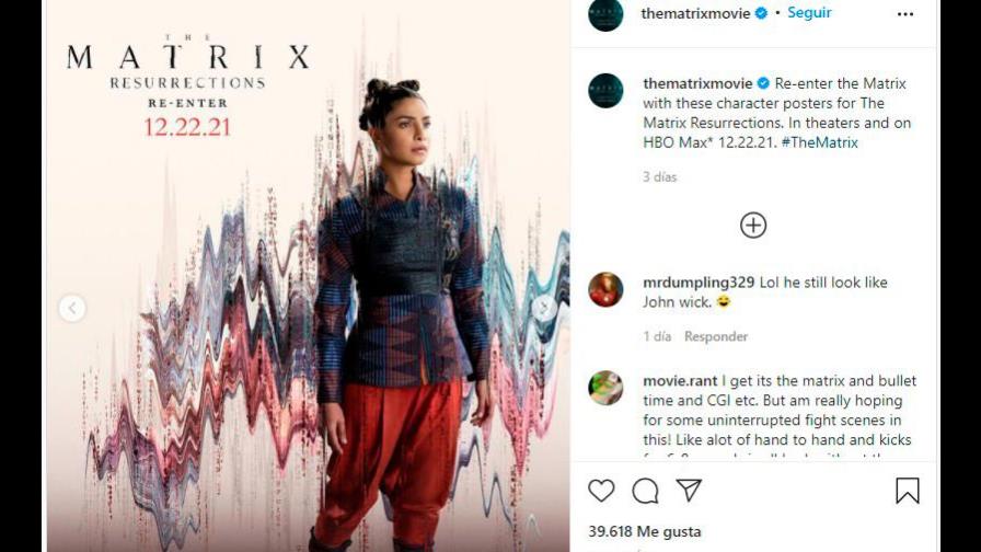 The Matrix Resurrections: quién es la latina Eréndira Ibarra The Matrix Resurrections: quién es la latina Eréndira Ibarra