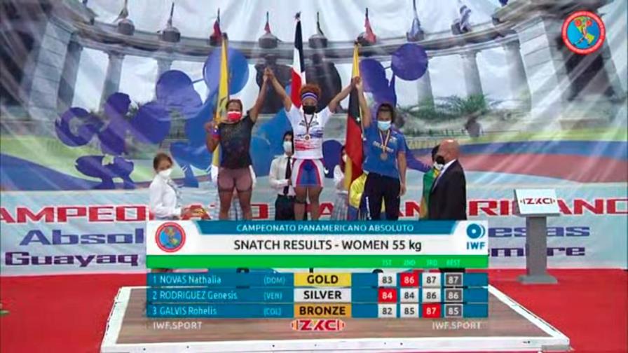 Nathalia Novas gana los 55 kilogramos en el clasificatorio Panam