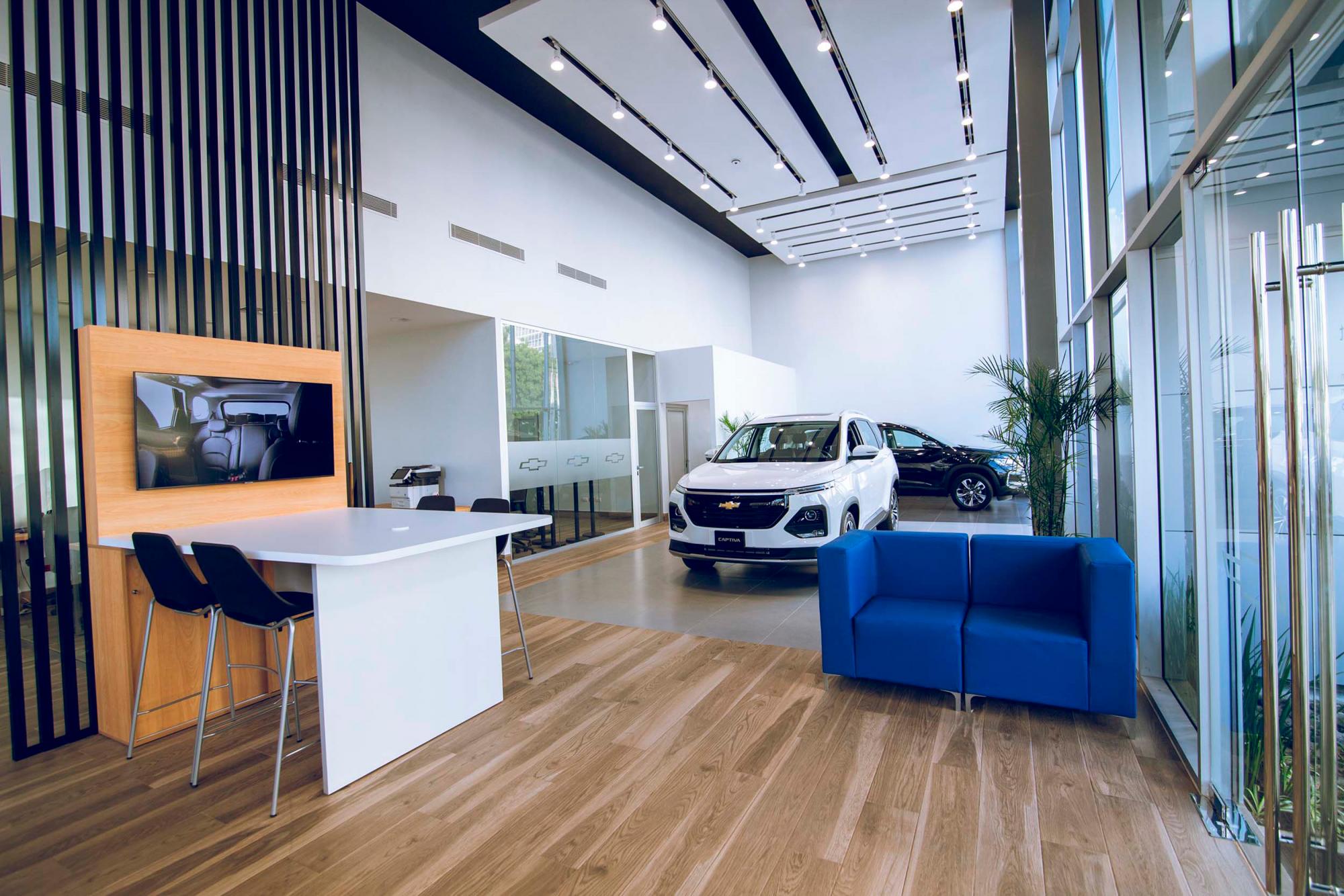 El interior de la nueva sucursal.