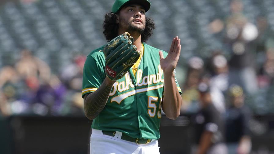 Manaea abanica a nueve; Atléticos se imponen a Medias Blancas Manaea abanica a nueve; Atléticos se imponen a Medias Blancas