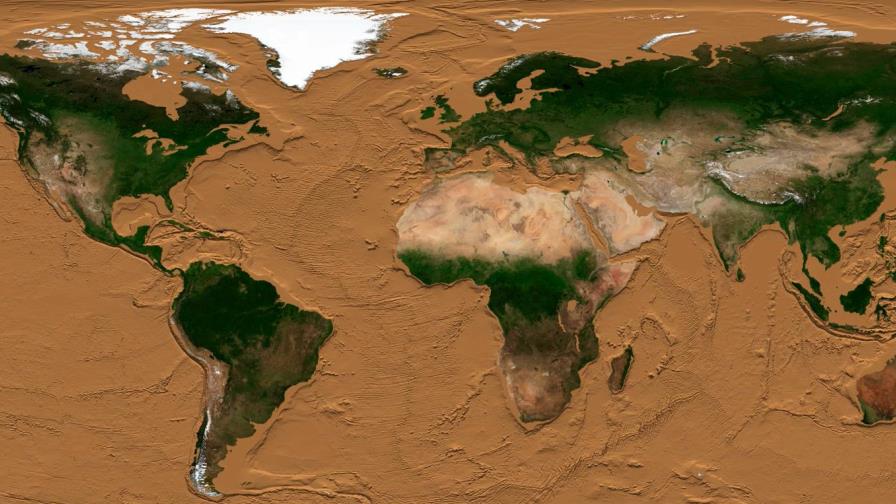Animación muestra qué sucedería si toda el agua de la Tierra se secara: impactante