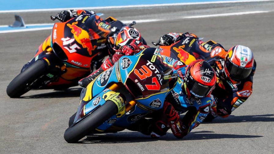 Jorge Martín sale primero en Moto2 que se corre en España