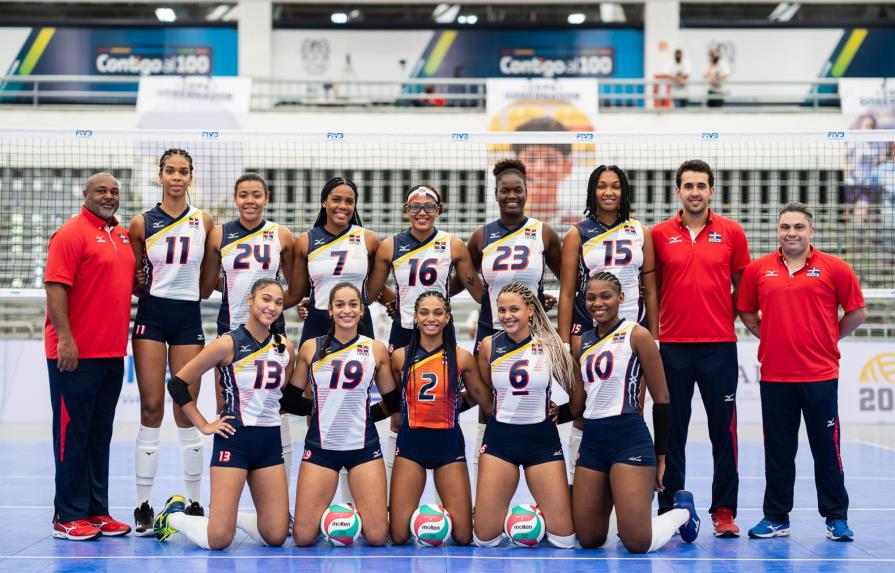 Selección dominicana  de voleibol femenino sub23 gana quinta corona al hilo