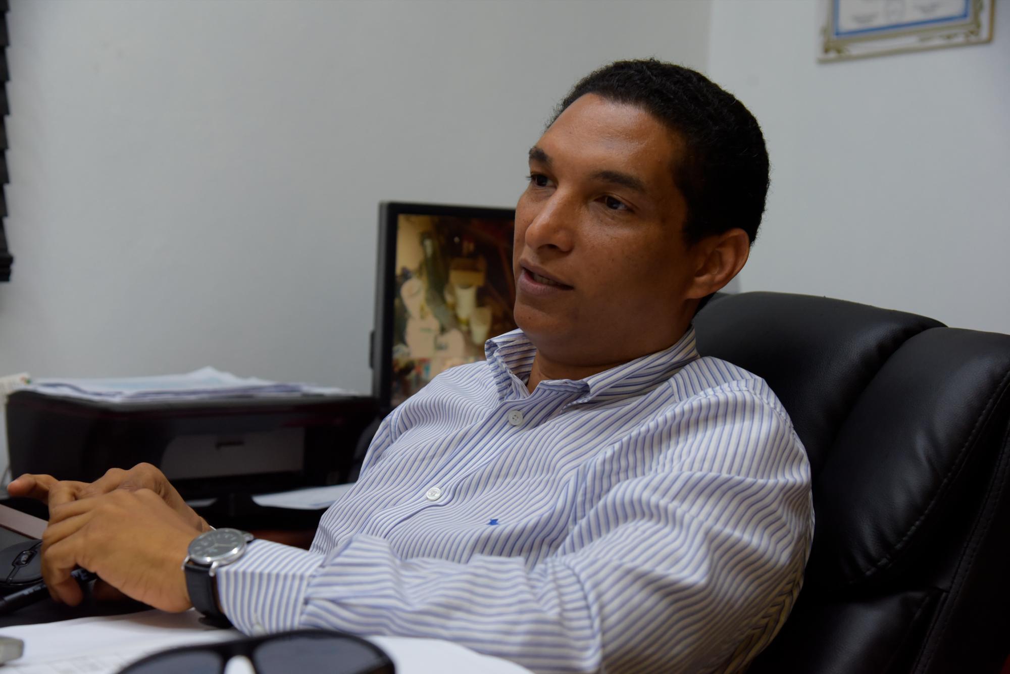 Kelvin Plata, ejecutivo del Grupo AG(José Justo Féliz)
