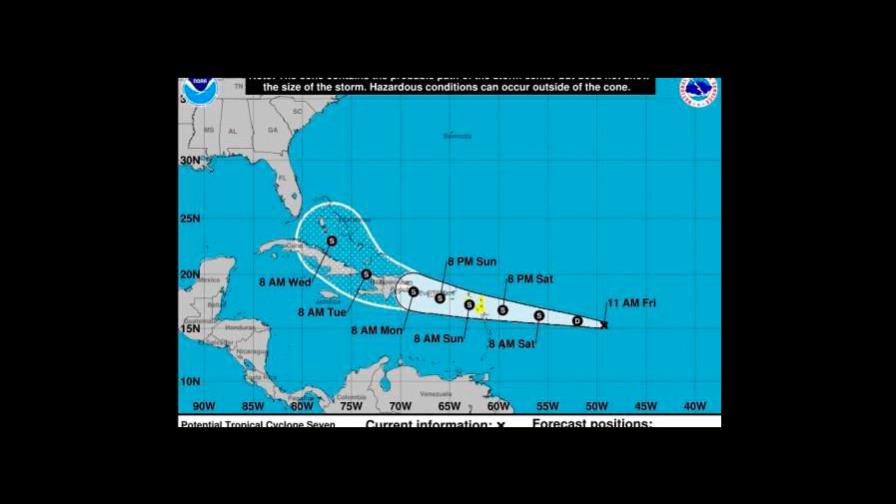 Rueda de prensa del COE sobre la tormenta tropical Grace