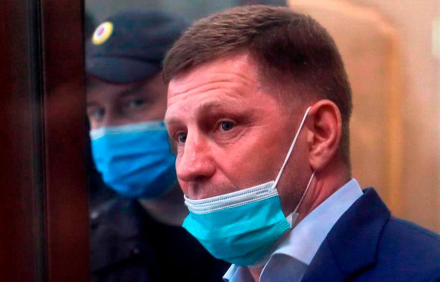 Gobernador ruso acusado de asesinato pide a  partidarios abstenerse de protestar