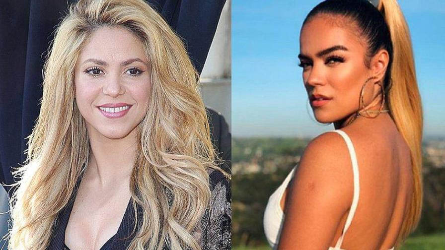 Shakira y Karol G, juntas en la final de The Voice en Estados Unidos