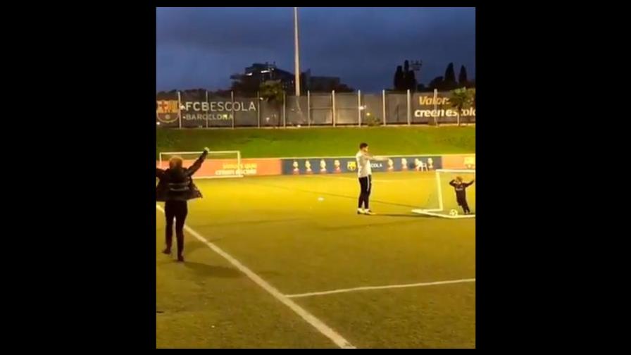 Shakira “enloquece” con un gol de su hijo