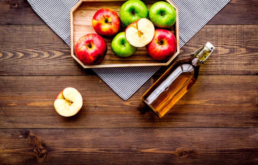 Puedes usar vinagre de sidra de manzana y es ideal para bajar de peso