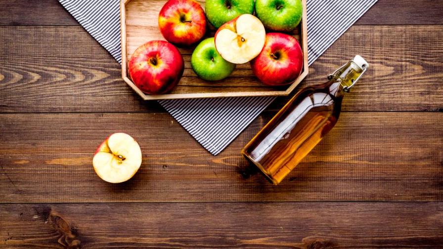 Puedes usar vinagre de sidra de manzana y es ideal para bajar de peso