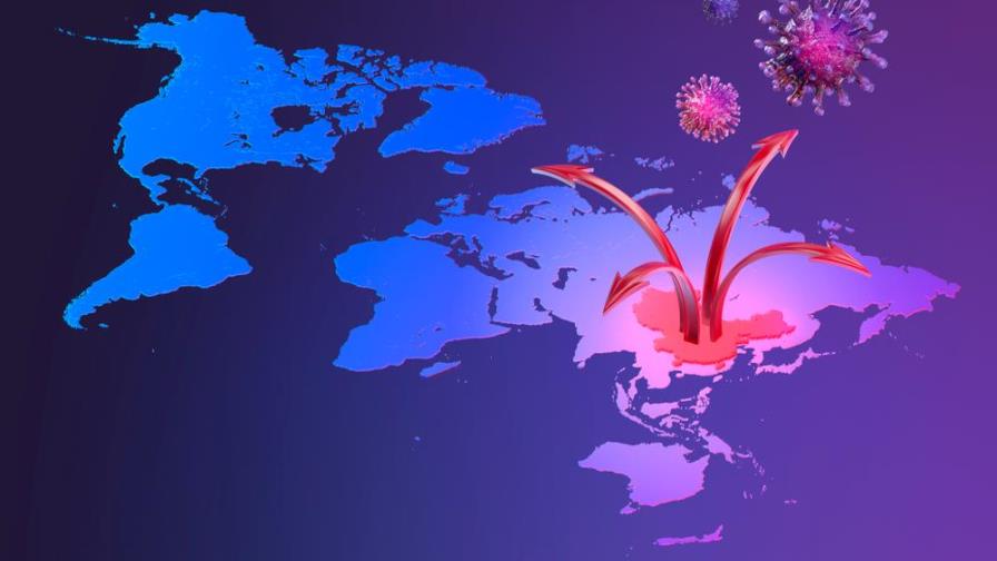 El mapa del Coronavirus