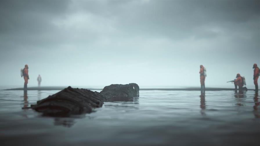 ¿Es un dinosaurio? Un caimán gigante fue registrado en un campo de golf