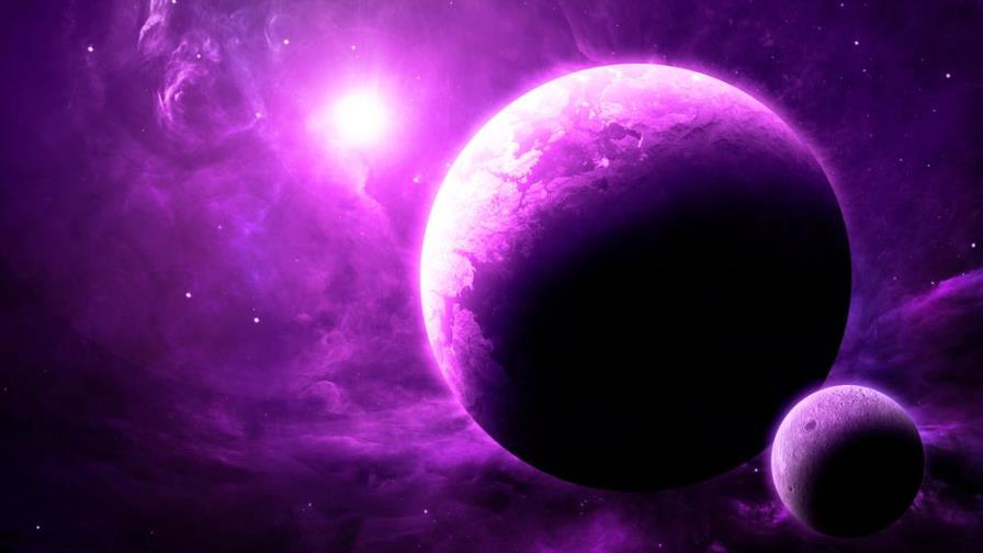 La NASA identificó un planeta completamente rosa