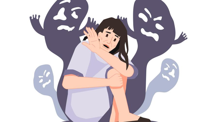 Una enferma mental en casa