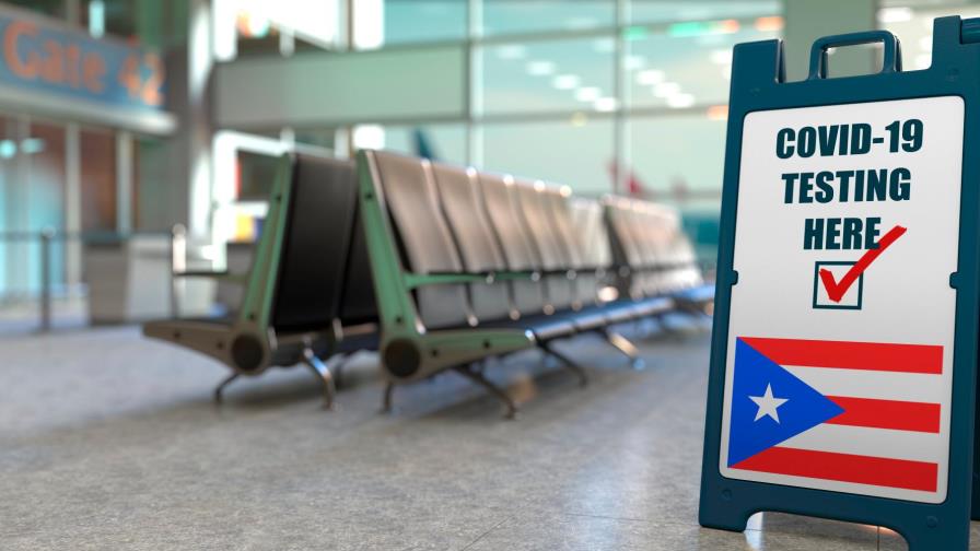 Realizan pruebas aleatorias de COVID en aeropuerto de Puerto Rico