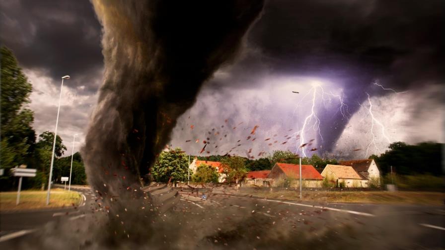 Tormentas en EEUU causan tornados y dejan una persona muerta